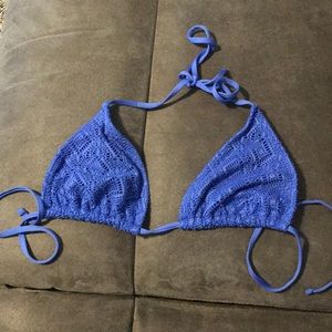 Crochet Triangle Bikini Top